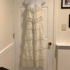 SEA White Bohemian Coastal Cowgirl  Euro Summer Vacation Beach Wedding Dress 4